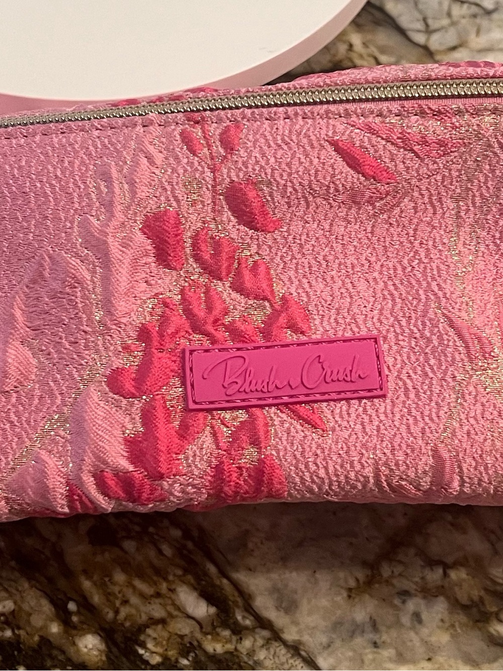 Blush Crush NWT Pink Floral Hair Tools Carrier! 😍